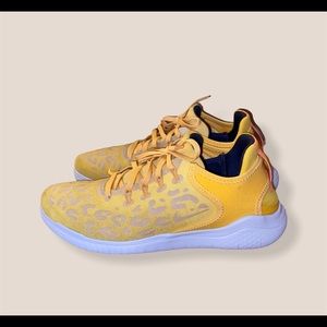 Nike Free RN Cheetah Yellow SZ 10.5